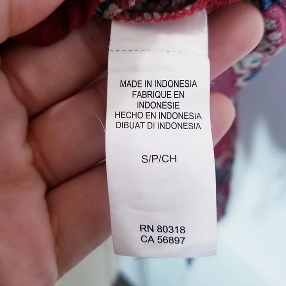 🌸 Lucky Brand | Bohemian‎ Floral Jersey Top S - Picture 8 of 13